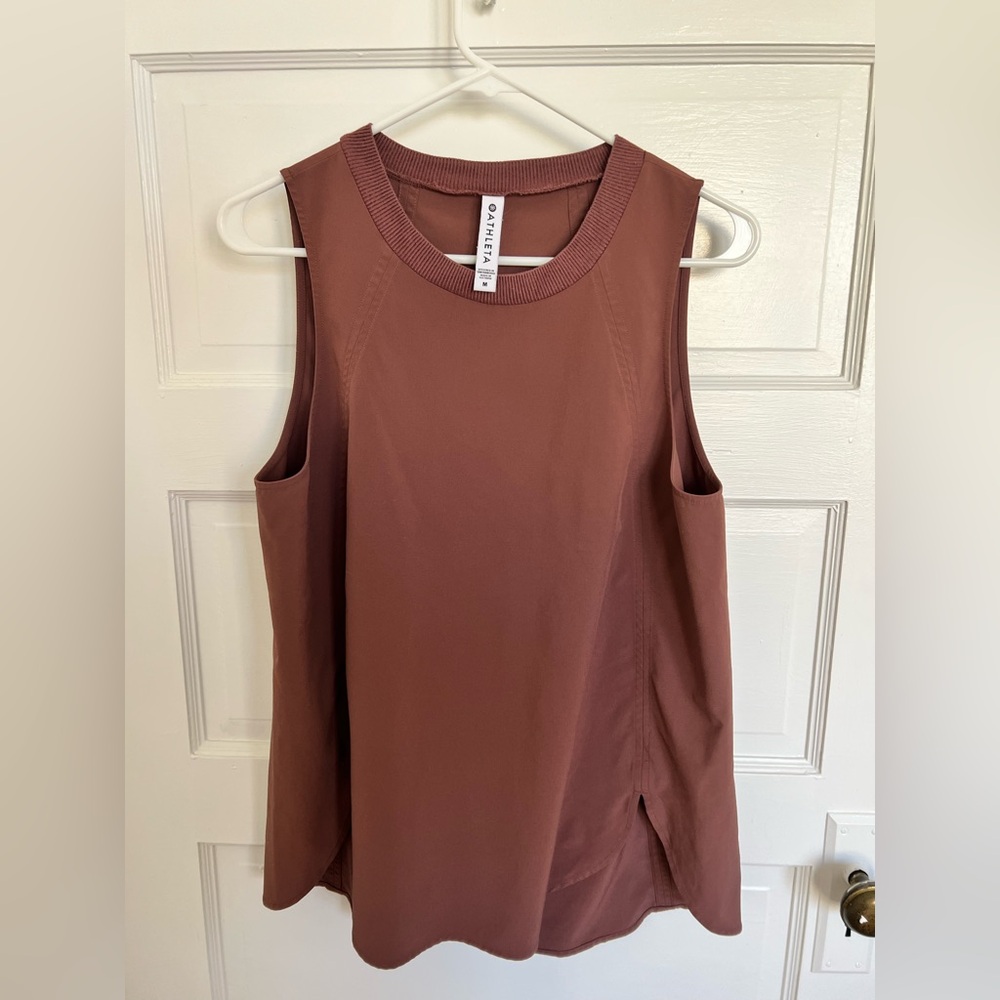 Athleta Zephyr Tank - Dusty Rose